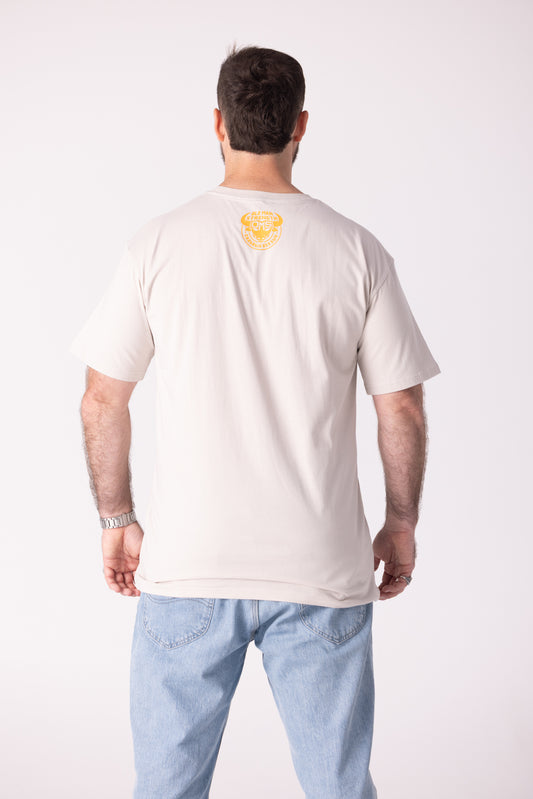 Old Man Strength Original Range - Japanese Bone T-Shirt