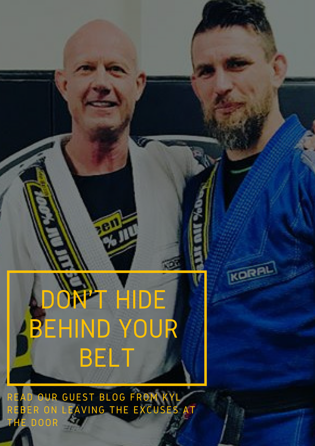Don’t hide behind your belt