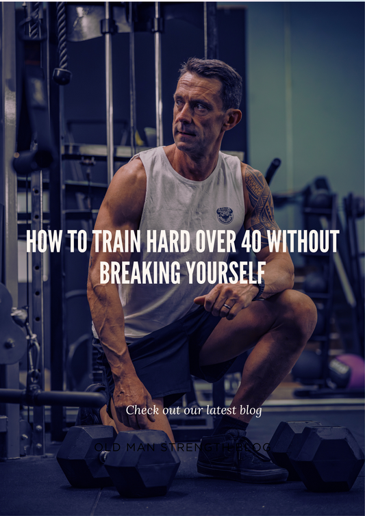 How to Train Hard Over 40 Without Breaking Yourself