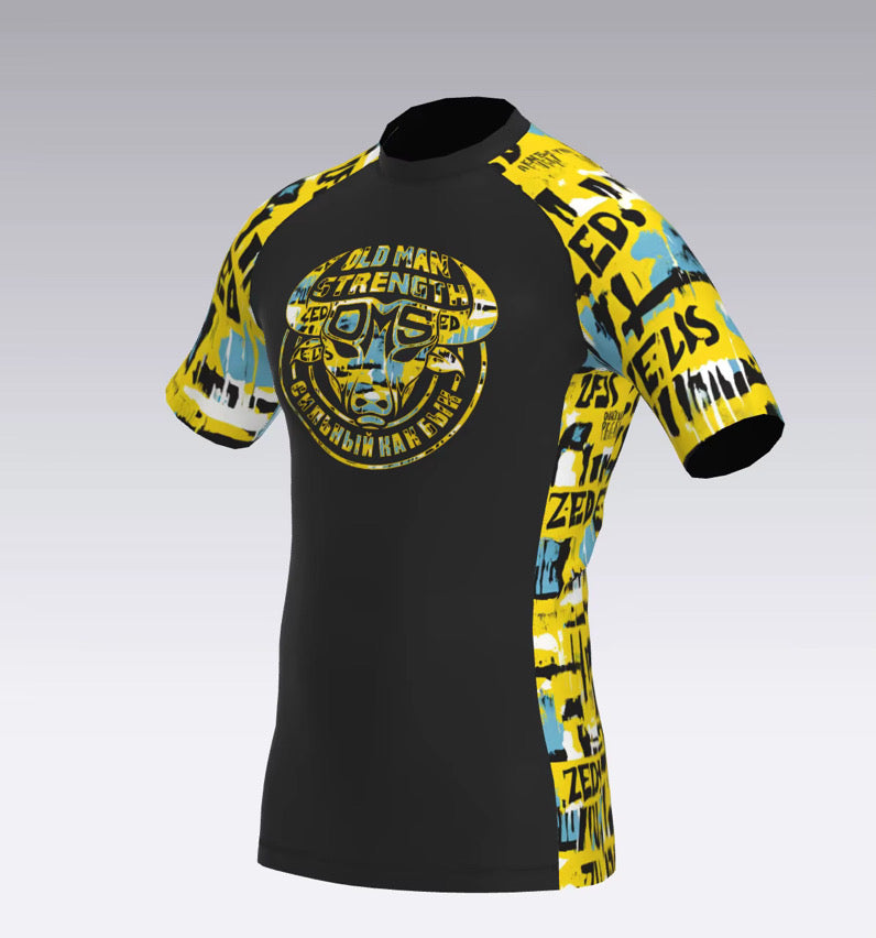 Old Man Strength Rash Guard - The Zed G