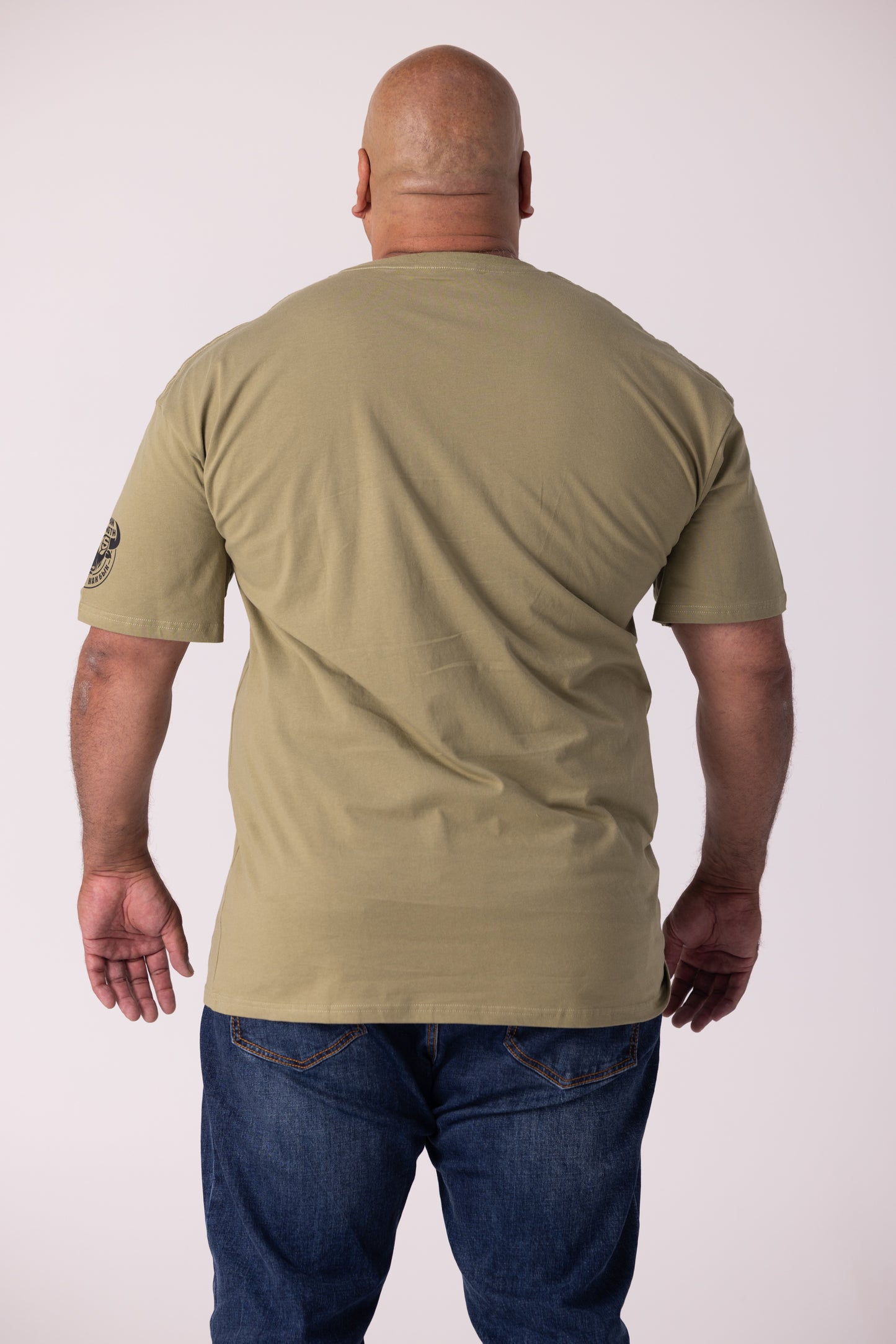 Old Man Strength Original Range - More Chalk Army Green T-Shirt