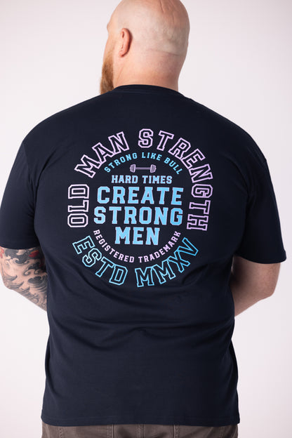 Old Man Strength Original Range  - Legacy Navy T-Shirt