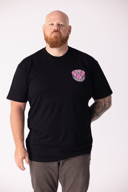 Old Man Strength Original Range  - Hanlon Black T-Shirt