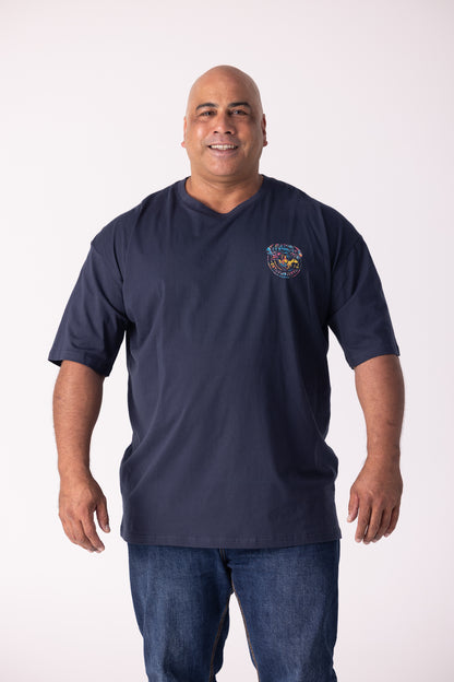 Old Man Strength Original Range - Squid Navy T-Shirt