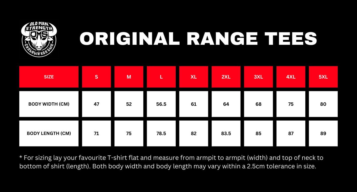 Old Man Strength Original Range  - The Plate