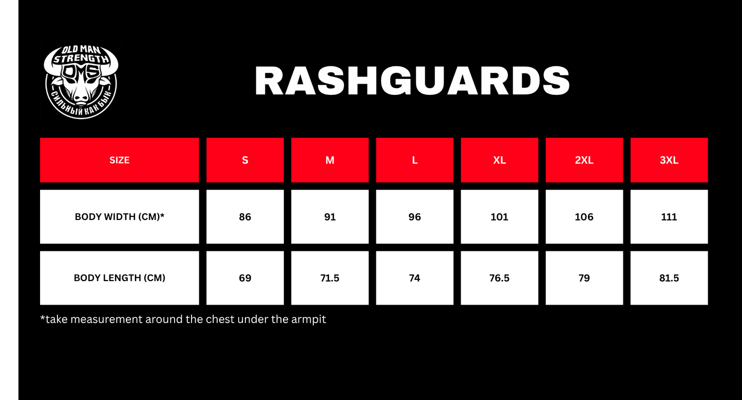 Old Man Strength Rash Guard - The Russian