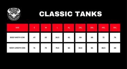 Old Man Strength Original Range Classic Tank Top - LB Bull Navy