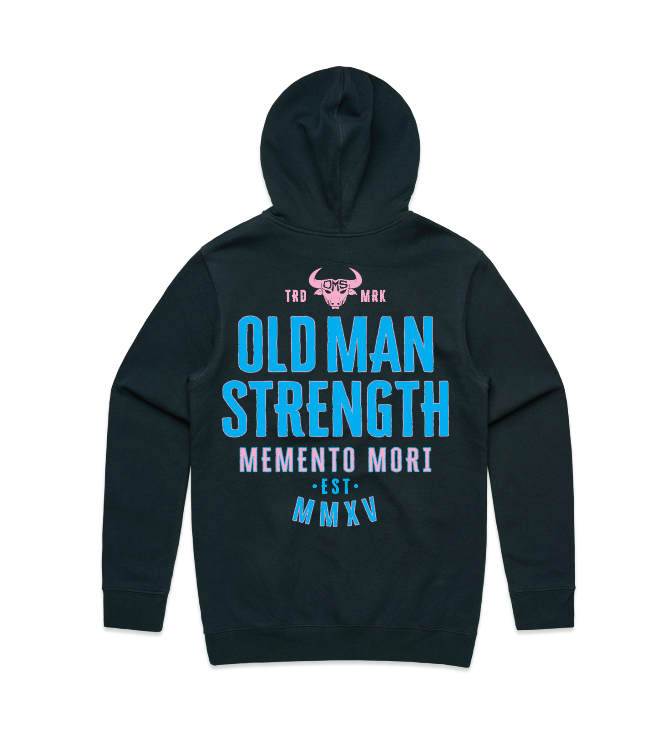 Old Man Strength Original Range Hoodie - Memento
