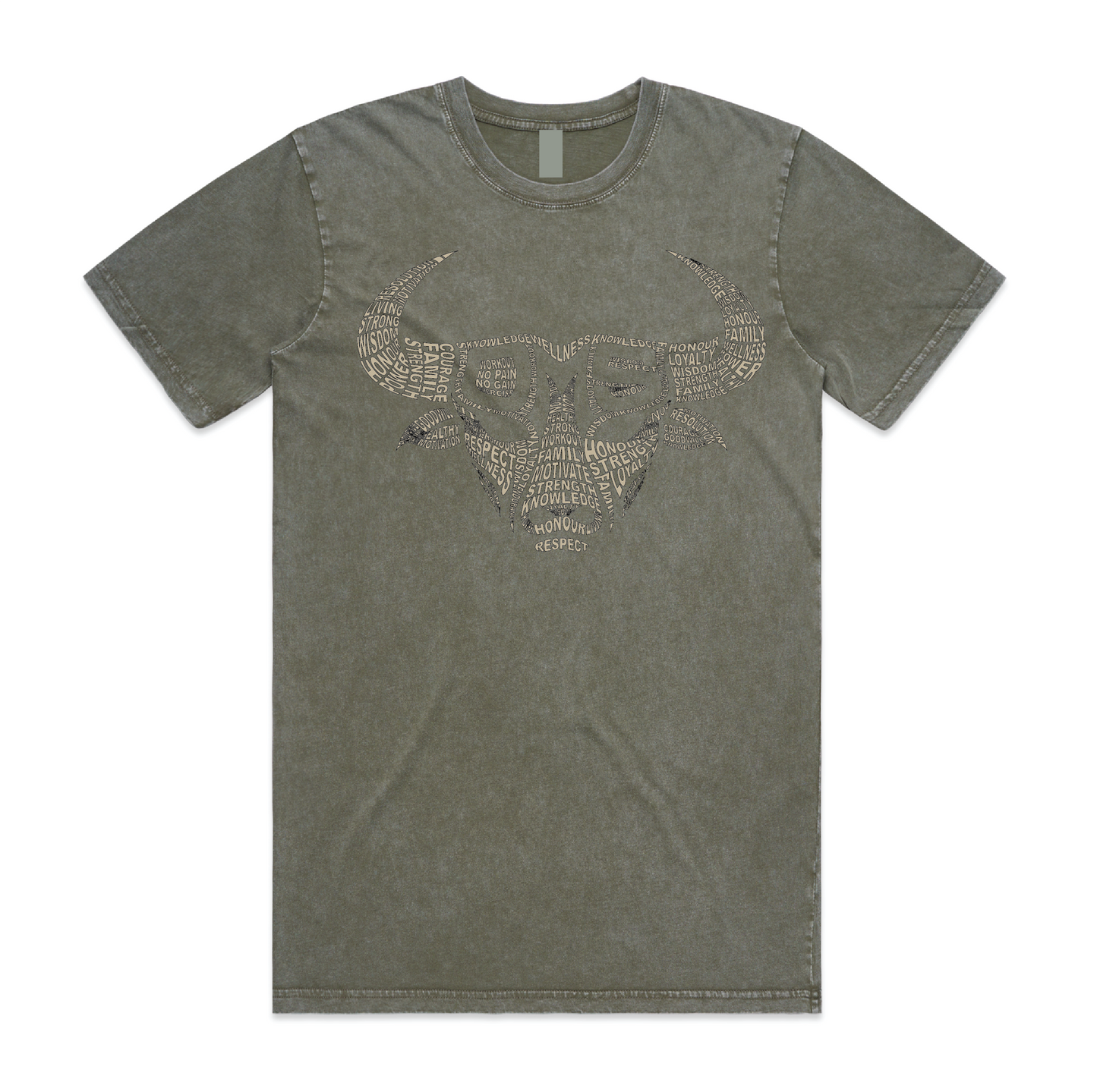 Old Man Strength Original Range  - Stone Bull Stonewash Moss