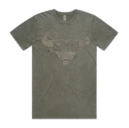 Old Man Strength Original Range  - Stone Bull Stonewash Moss