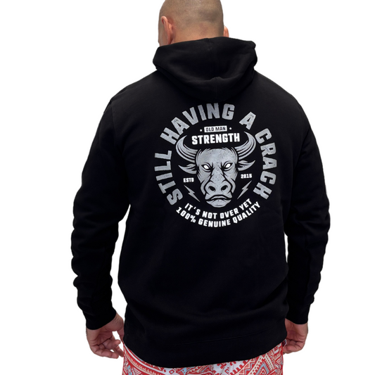 Old Man Strength Original Range Hoodie - The Crack
