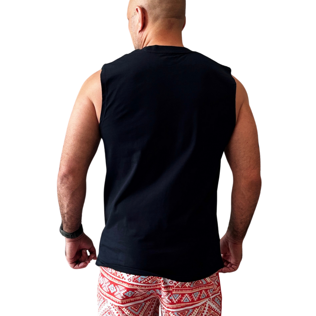 Old Man Strength Original Range Classic Tank Top - LB Bull Black