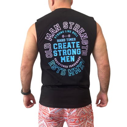 Old Man Strength Original Range Classic Tank Top - Legacy Black