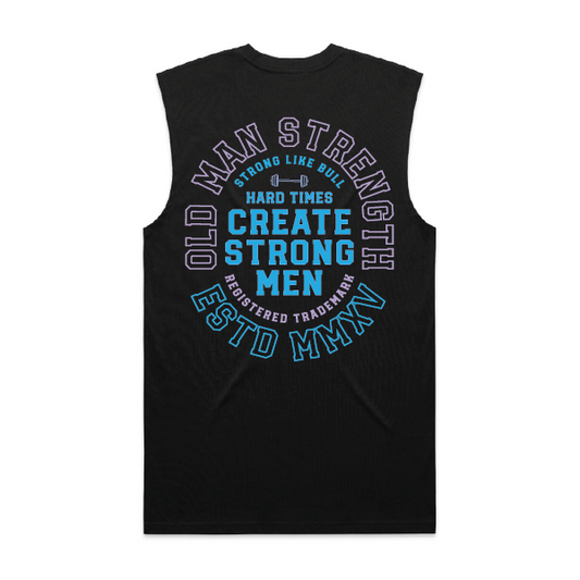 Old Man Strength Original Range Classic Tank Top - Legacy Black
