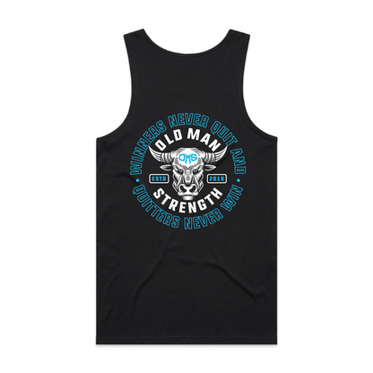 Old Man Strength Original Range Singlet - Never Quit