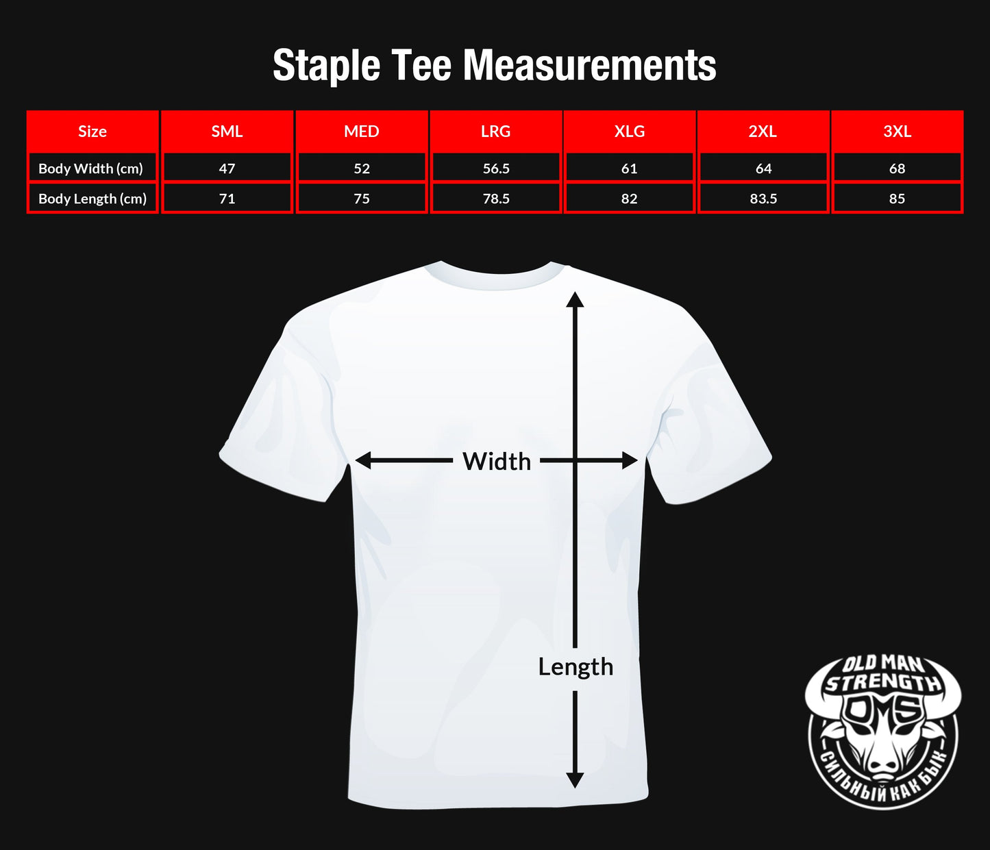 Old Man Strength T-shirt - The Spanish